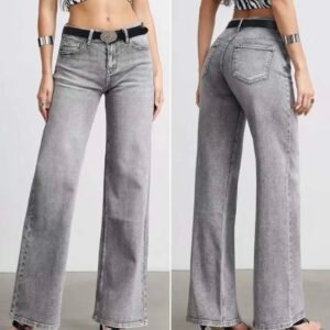 Pantalón tejano gris