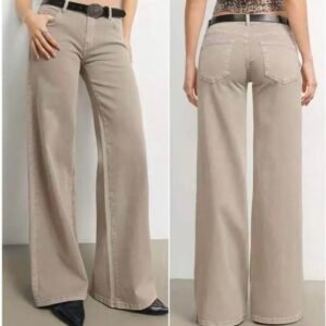 pantalón tejano beige