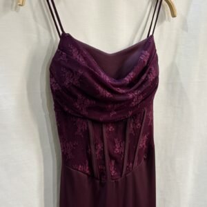 Vestido corpiño bordado