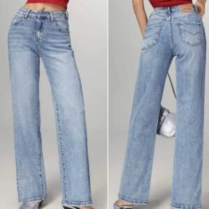 Pantalón vaquero wide leg