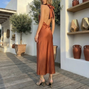 Vestido raso