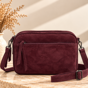 BOLSO BANDOLERA BURDEOS