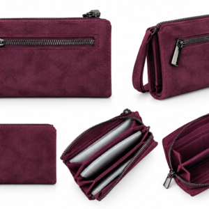 MONEDERO SUEDE MED